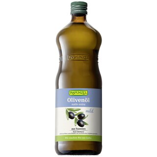 Rapunzel Olive Oil virgin extra mild Tunisia organic 1 L 1000 ml