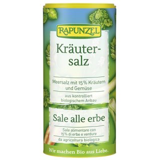Rapunzel Kräutersalz mit 15% Kräutern & Gemüse bio 125 g