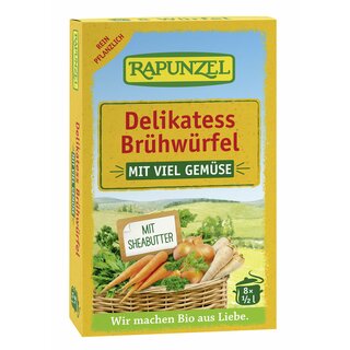 Rapunzel Vegetable Broth with Yeast organic 8 x 11 g
