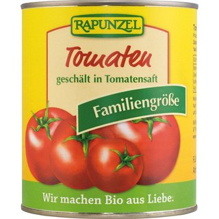 Rapunzel Tomato peeled organic 800 g ATG 480 g