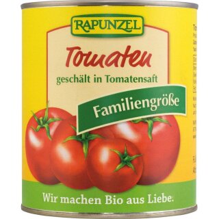 Rapunzel Tomato peeled organic 800 g ATG 480 g