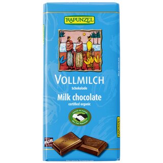 Rapunzel Vollmilch Schokolade bio 100 g