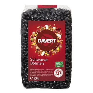 Davert Black Beans Organic 500 g