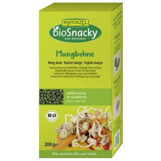 Rapunzel BioSnacky Mungbohnen Keimsaaten vegan bio 200 g