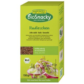 Rapunzel BioSnacky Radishes Seeds vegan organic 150 g