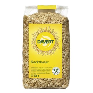 Davert Nackthafer vegan bio 500 g