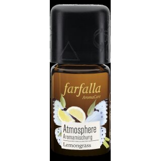 Farfalla sei erfrischt Lemongrass Atmosphere Duftmischung naturrein 5 ml