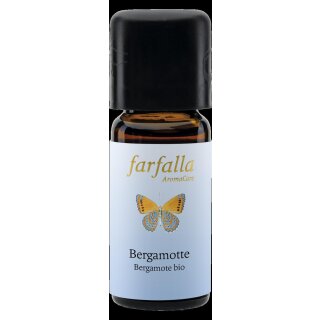 Farfalla Bergamot essential oil 100% pure organic 10 ml