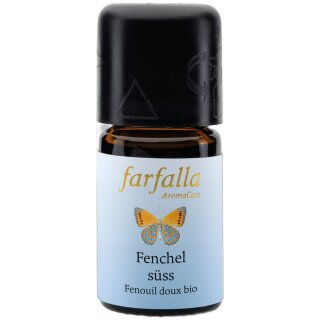 Farfalla Fenchel süß Grand Cru ätherisches Öl naturrein bio 5 ml