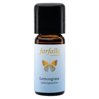 Farfalla Lemongrass Grand Cru essential oil 100% pure organic 10 ml