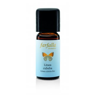 Farfalla Litsea Cubeba essential oil 100% pure organic 10 ml