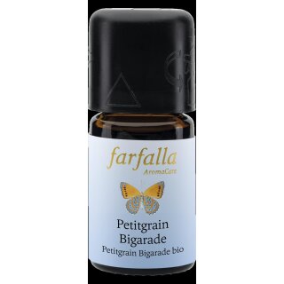 Farfalla Petitgrain Bigarade ätherisches Öl naturrein bio 5 ml