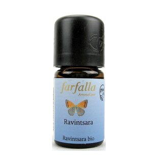 Farfalla Ravintsara organic Grand Cru essential oil 100% pure 5 ml