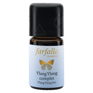 Farfalla Ylang Ylang Complete Grand Cru essential oil 100% pure organic 5 ml