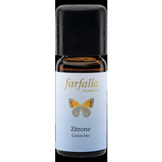 Farfalla Zitrone ätherisches Öl naturrein bio 10 ml