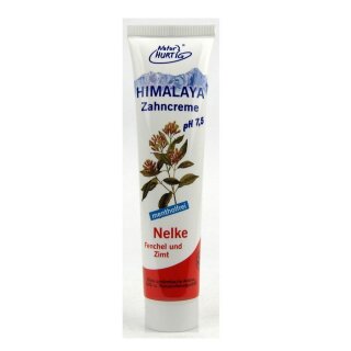 Natural Himalayan Hurtig Toothpaste Clove Fennel Cinnamon 75 ml