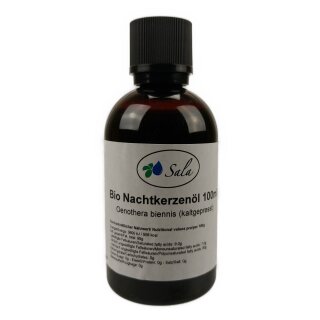 Sala Nachtkerzenöl kaltgepresst BIO food grade 100 ml PET Flasche