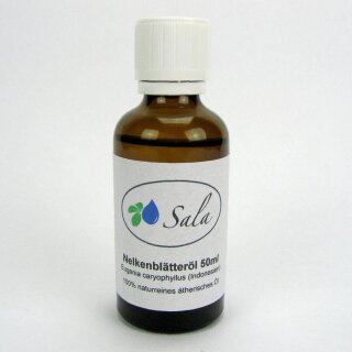 Sala Nelkenblätteröl ätherisches Nelkenöl Gewürznelke naturrein 50 ml