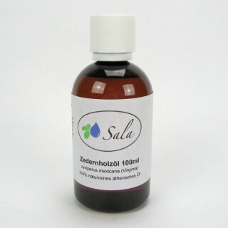 Sala Cedar USA essential oil 100% pure 100 ml PET bottle