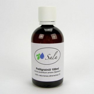 Sala Petitgrainöl ätherisches Öl naturrein 100 ml PET Flasche