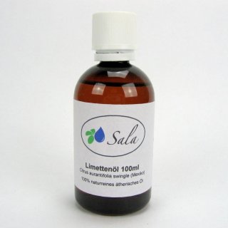 Sala Lime essential oil 100% pure 100 ml PET bottle