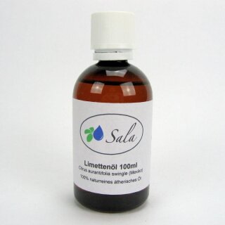 Sala Lime essential oil 100% pure 100 ml PET bottle