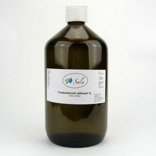 Sala Grape Seed Oil refined 1 L 1000 ml glass bottle