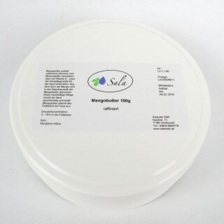 Sala Mango Butter refined 100 g can