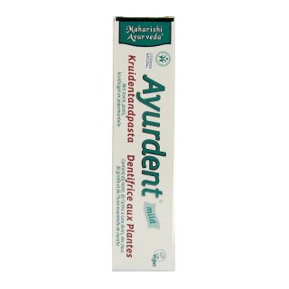 Maharishi Ayurverda Ayurdent Herbal Toothpaste mild vegan 75 ml