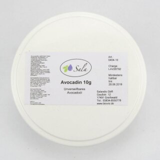 Sala Avocadin Unverseifbares der Avocado 10 g Dose