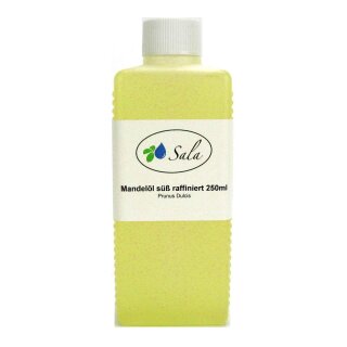 Sala Almond Oil refined 250 ml HDPE bottle