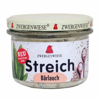 Zwergenwiese Spread Wild Garlic gluten free vegan organic 180 g