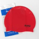Fashy Silicone Swim Cap 40 red