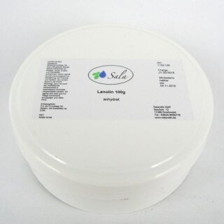 Sala Lanolin anhydrat pestizidfrei Ph. Eur. 100 g Dose