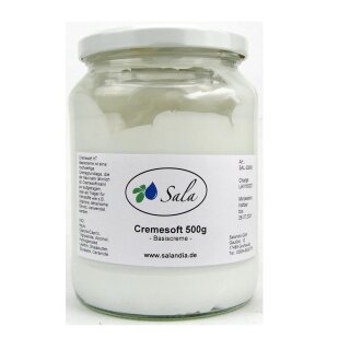 Sala Cremesoft HT base cream 500 g glass