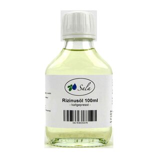 Sala Rizinusöl kaltgepresst Ph. Eur. 100 ml NH Glasflasche