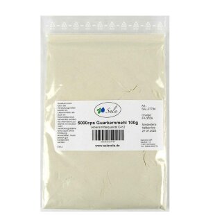 Sala Guar Flour food grade 5000 cps conv. 100 g bag