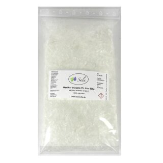 Sala Menthol kristallin Mentholkristalle Ph. Eur. 500 g Beutel