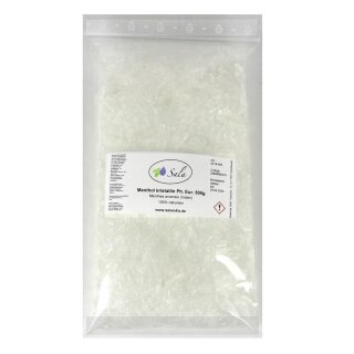 Sala Menthol Crystalline Ph. Eur. 500 g bag