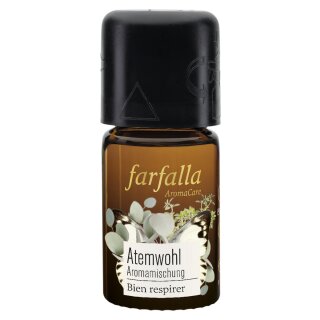 Farfalla bleib gesund Sandelholz Atemwohl Duftmischung 5 ml