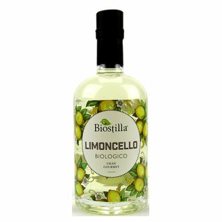 Humbel Biostilla Limoncello Lemon Liquer 25% Vol. organic 0,5 L