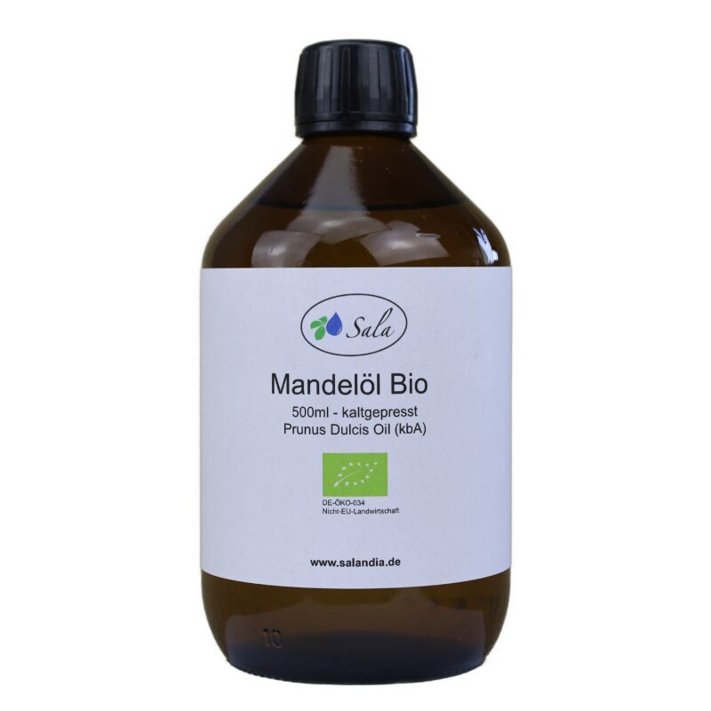 Sala Mandelöl Raffiniert – 250 Ml, HDPE-Flasche | Hautpflege Basisöl Für Cremes & Shampoo