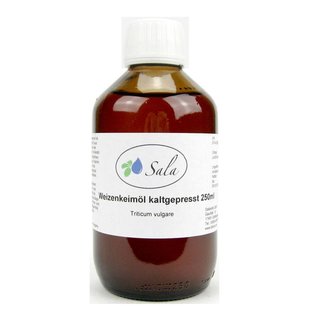 Sala Wheat Germ Oil cold pressed conv. 250 ml glass bottle