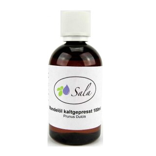 Sala Almond Oil cold pressed conv. 100 ml PET bottle