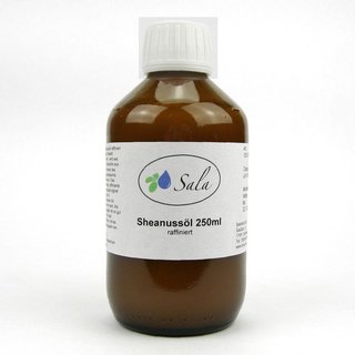 Sala Shea Nut Oil refined 250 ml glass bottle