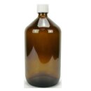 Sala Brown Glass Bottle DIN 28 with Tamper-Evident...