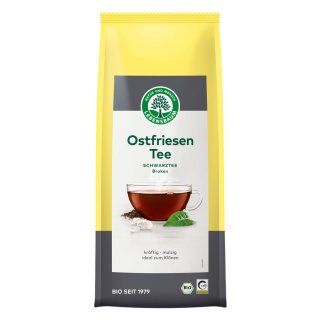 Lebensbaum Schwarztee Ostfriesen Tee Broken lose vegan bio 250 g Tüte