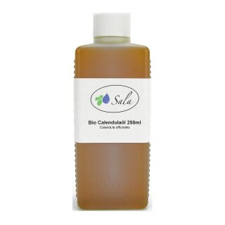 Sala Calendula Marigold Oil organic 250 ml HDPE bottle