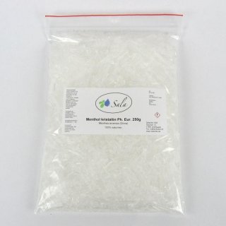 Sala Menthol kristallin Mentholkristalle Ph. Eur. 250 g Beutel
