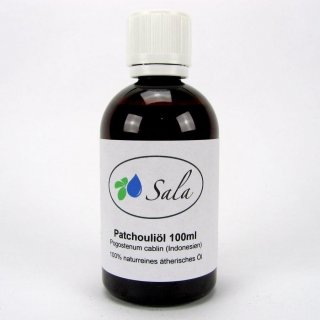Sala Patchouliöl ätherisches Öl naturrein 100 ml PET Flasche